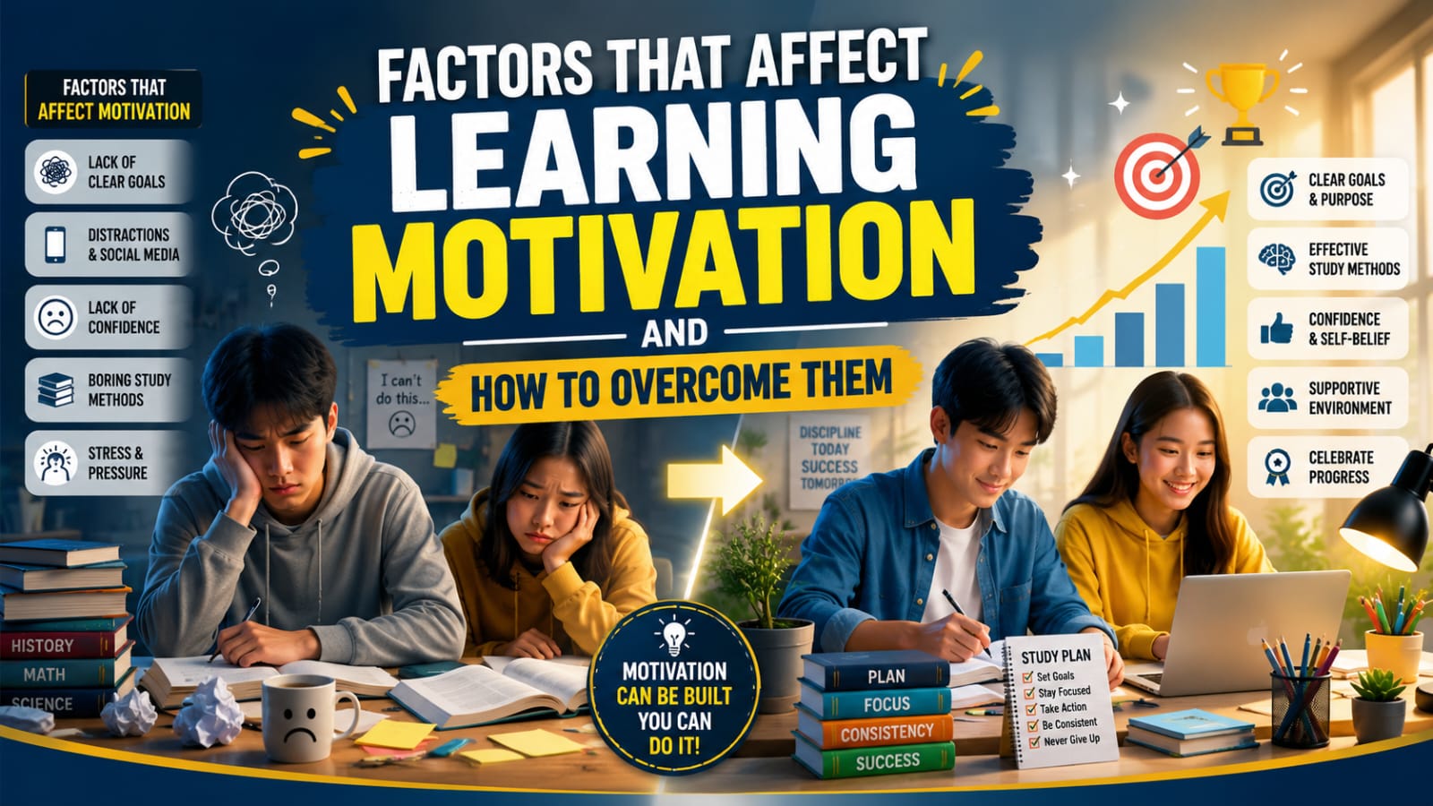 Factors That Affect Learning Motivation and How to Overcome Them