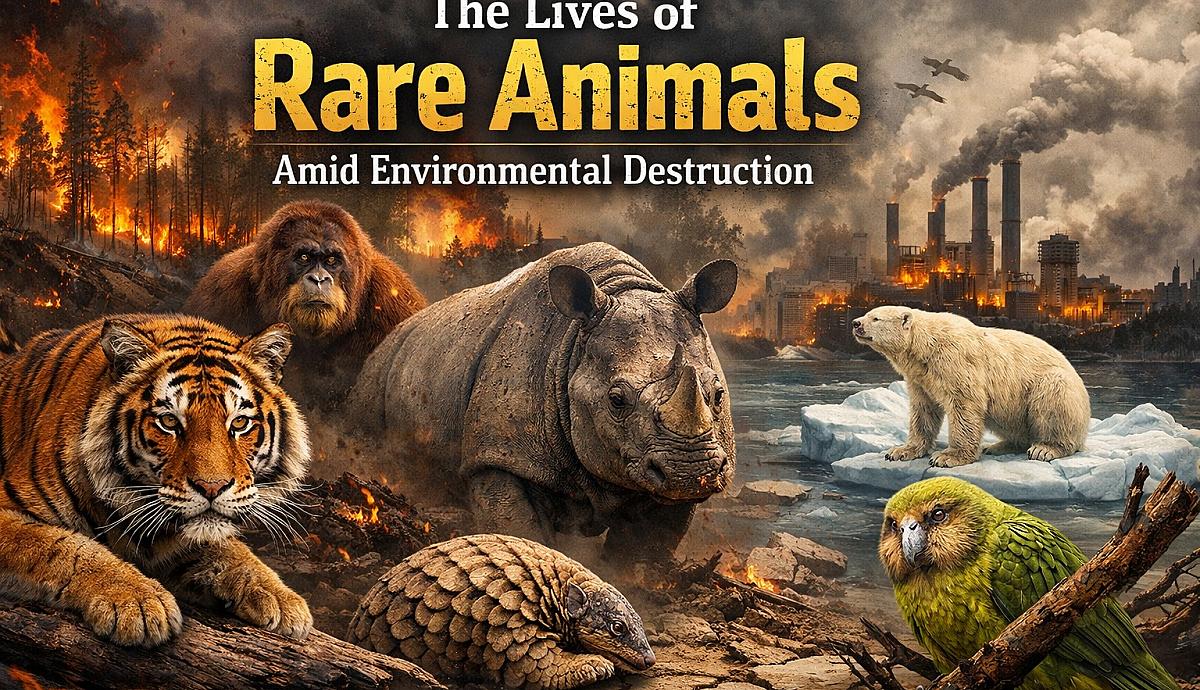 The Lives of Rare Animals Amid Environmental Destruction