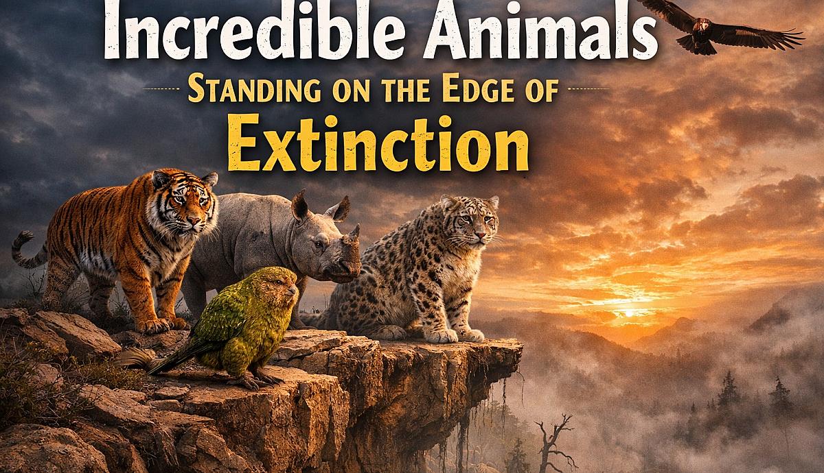 Incredible Animals Standing on the Edge of Extinction