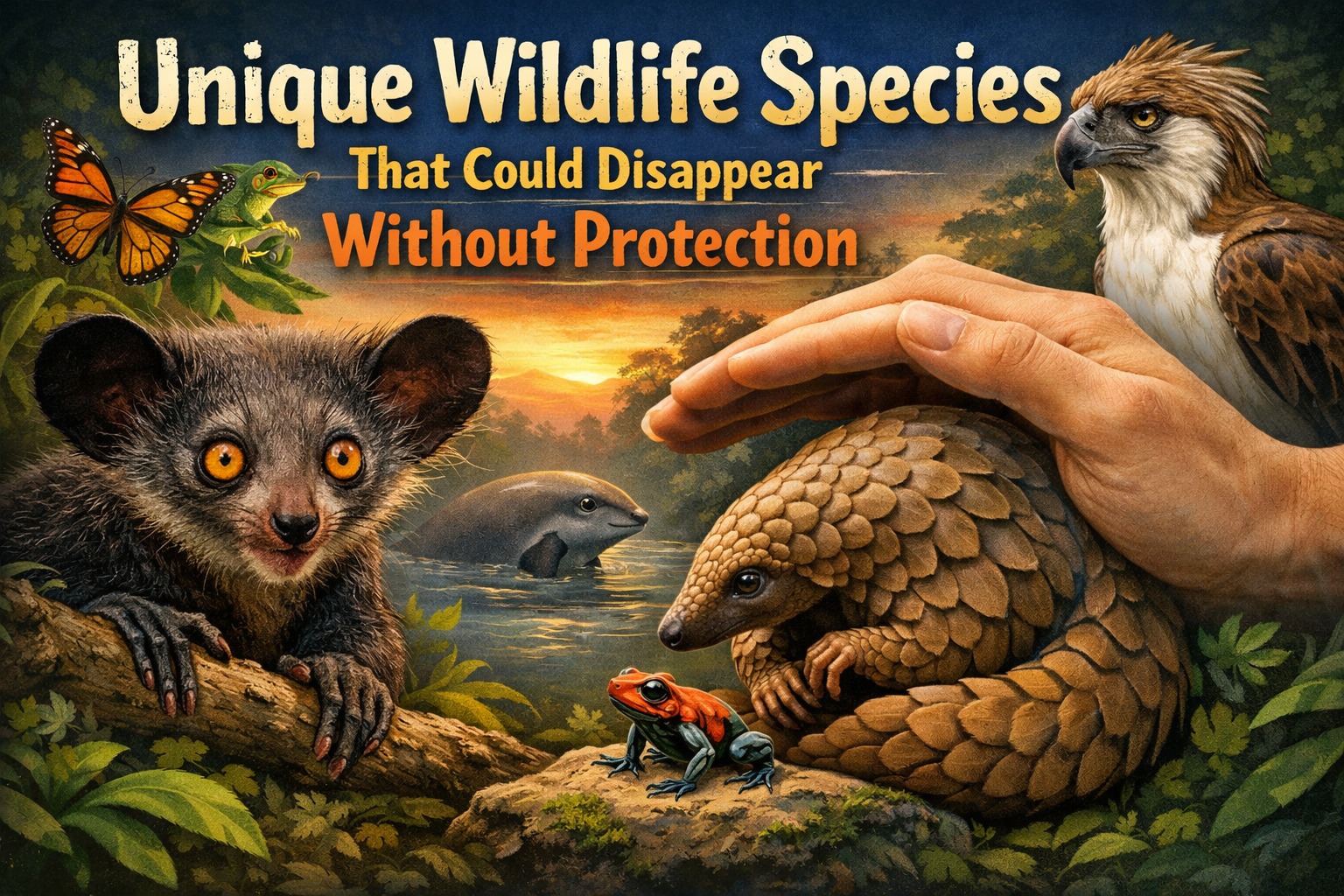 Unique Wildlife Species That Could Disappear Without Protection