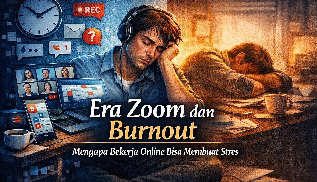 Era Zoom dan Burnout: Mengapa Bekerja Online Bisa Membuat Stres