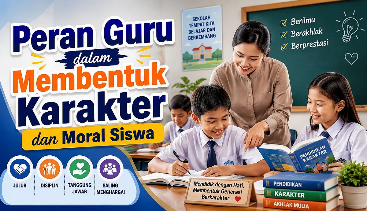 Peran Guru dalam Membentuk Karakter dan Moral Siswa
