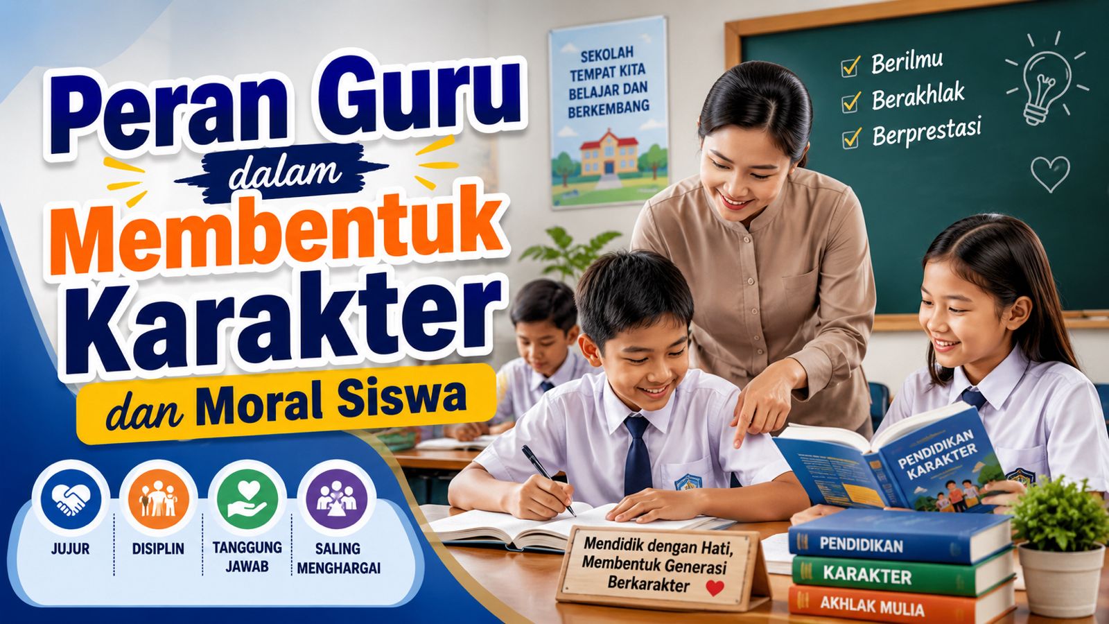 Peran Guru dalam Membentuk Karakter dan Moral Siswa