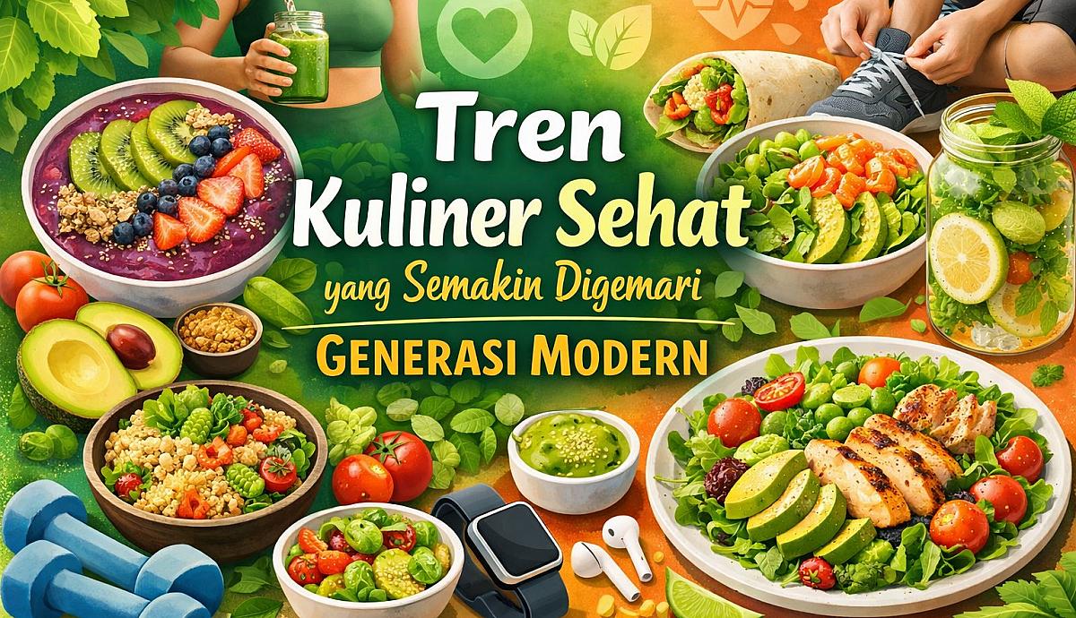 Tren Kuliner Sehat yang Semakin Digemari Generasi Modern