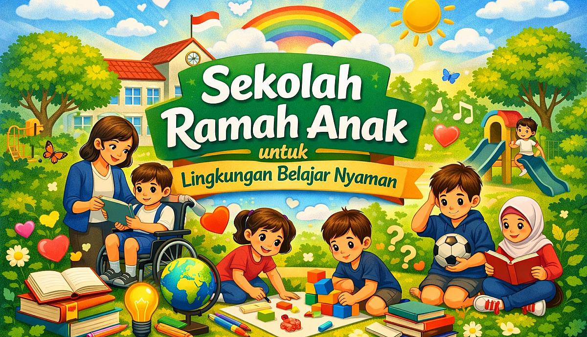 Sekolah Ramah Anak untuk Lingkungan Belajar Nyaman
