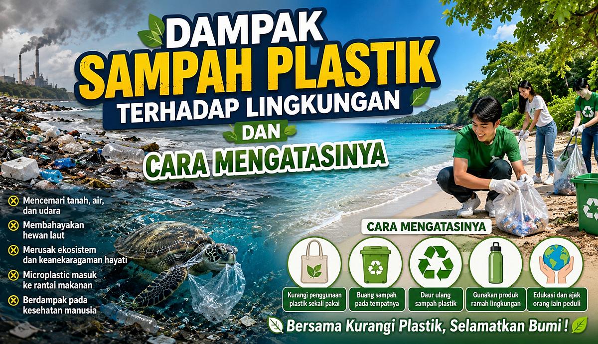 Dampak Sampah Plastik terhadap Lingkungan dan Cara Mengatasinya