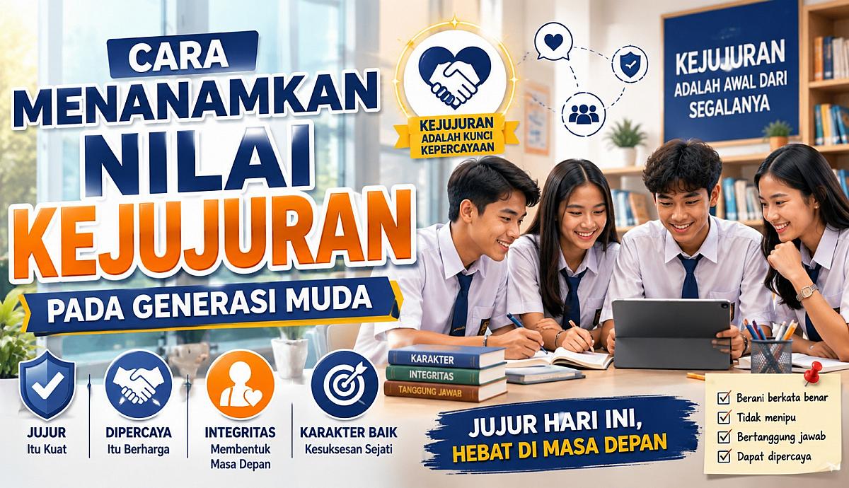 Cara Menanamkan Nilai Kejujuran pada Generasi Muda