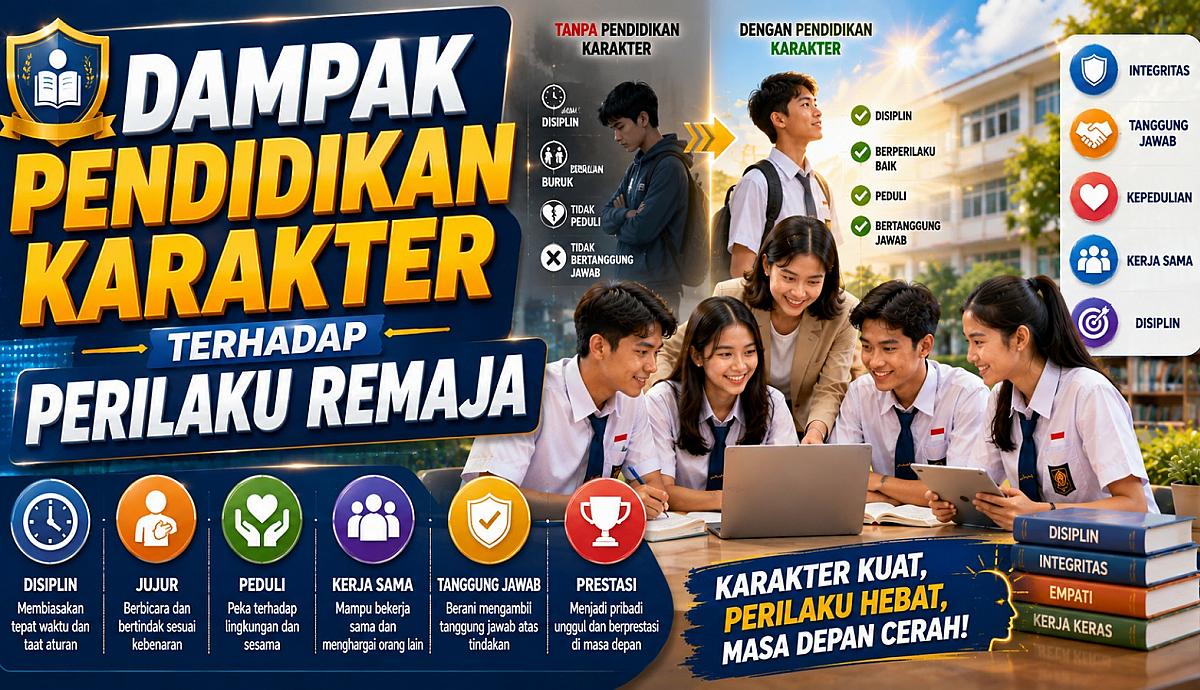 Dampak Pendidikan Karakter terhadap Perilaku Remaja
