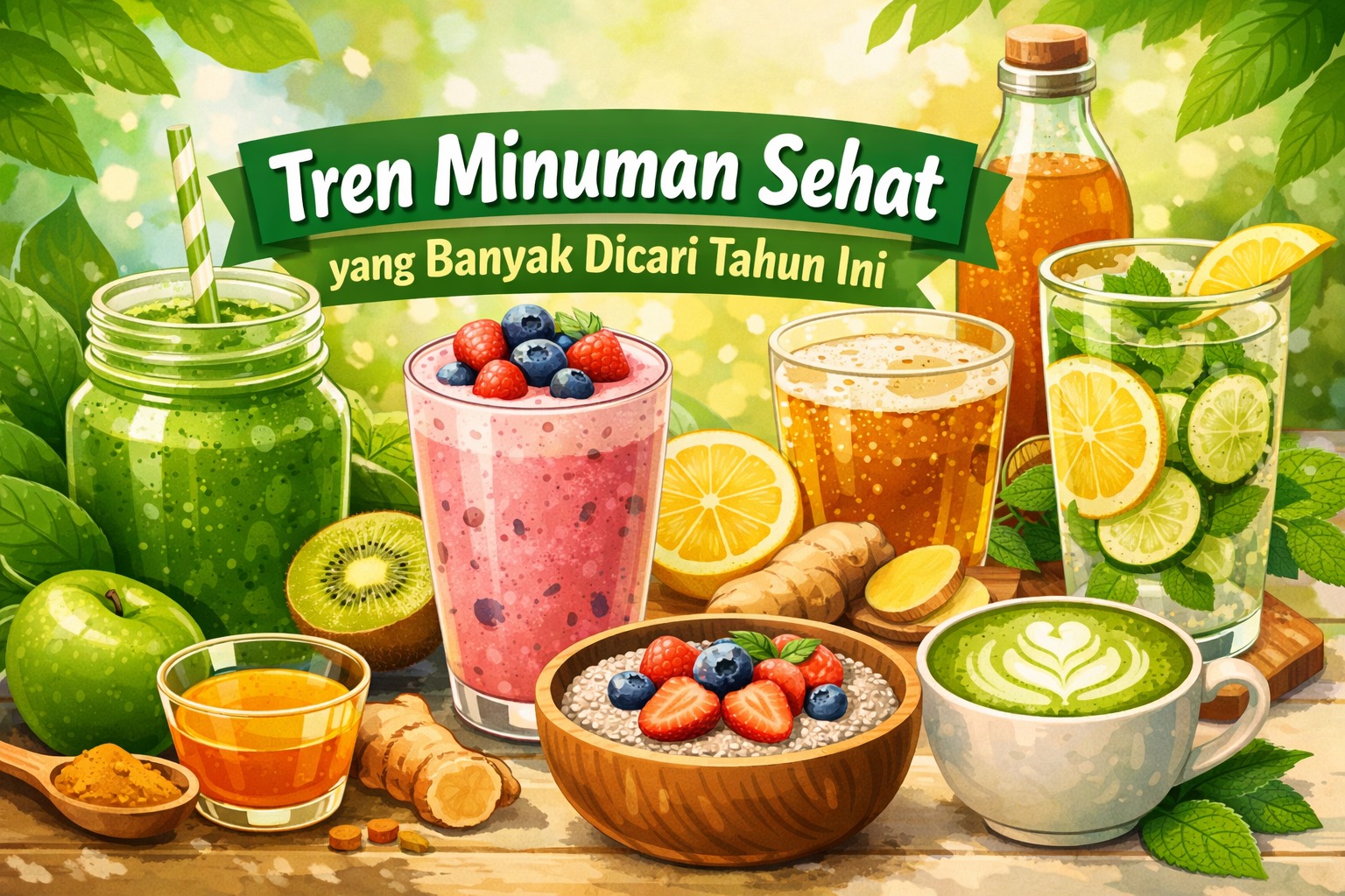 Tren Minuman Sehat yang Banyak Dicari Tahun Ini