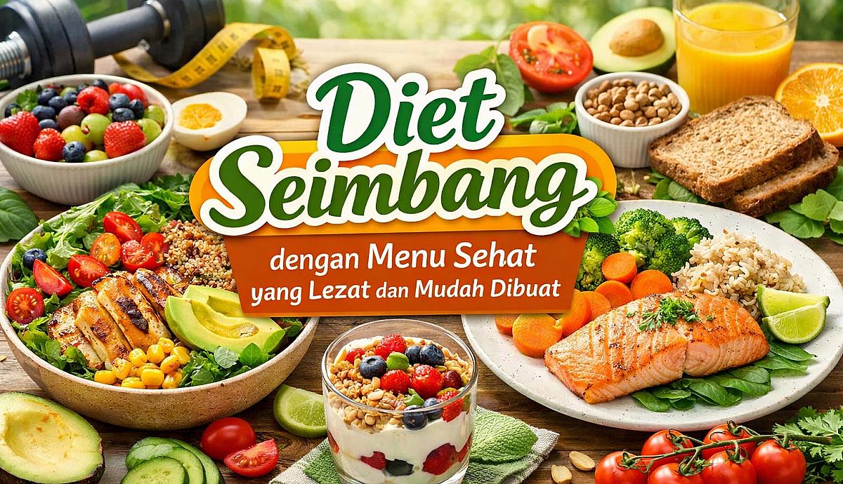 Diet Seimbang dengan Menu Sehat yang Lezat dan Mudah Dibuat