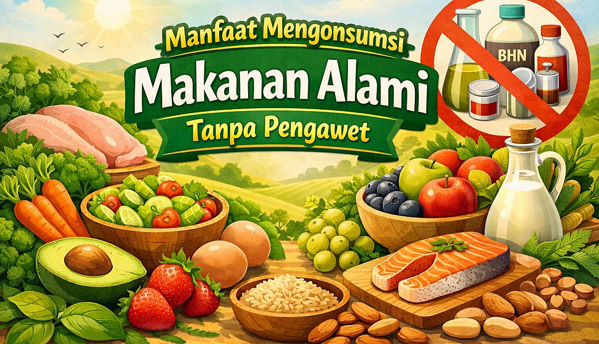 Manfaat Mengonsumsi Makanan Alami Tanpa Pengawet