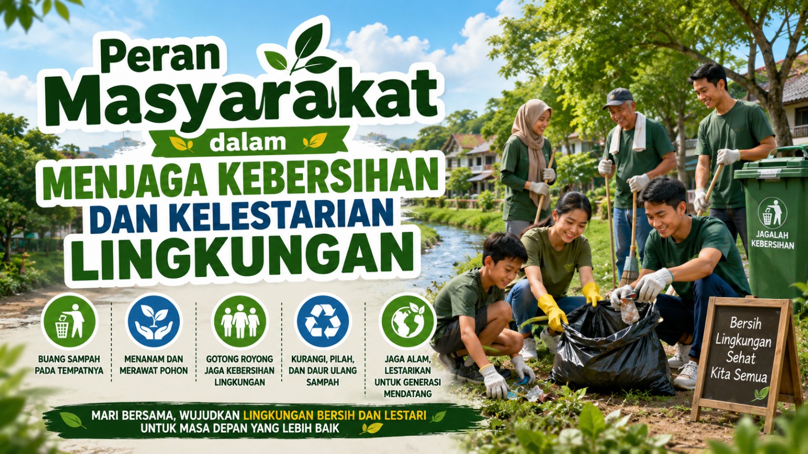 Peran Masyarakat dalam Menjaga Kebersihan dan Kelestarian Lingkungan