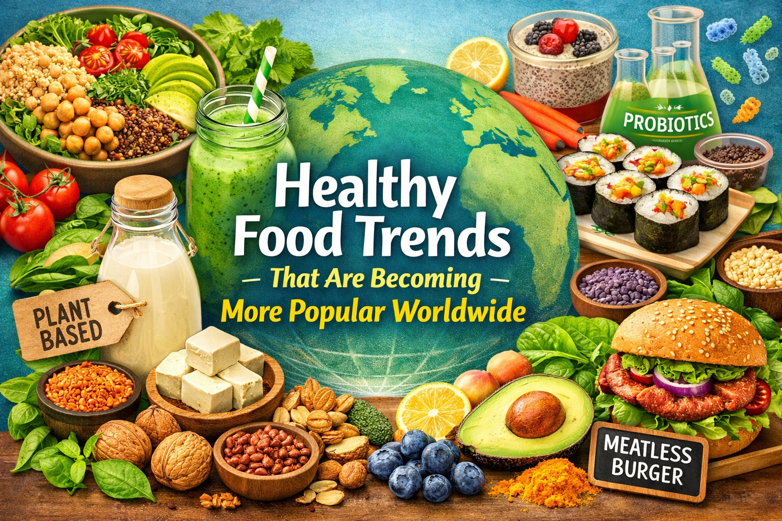 Healthy Food Trends That Are Becoming More Popular Worldwide
