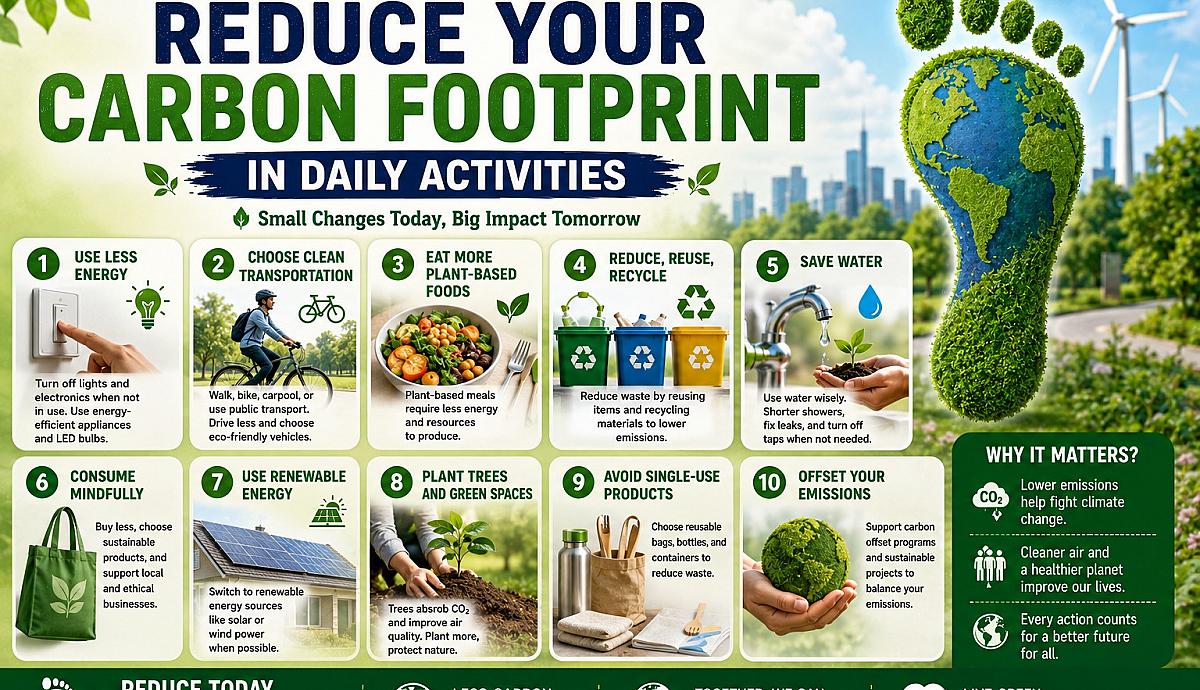 How to Reduce Your Carbon Footprint in Daily Activities