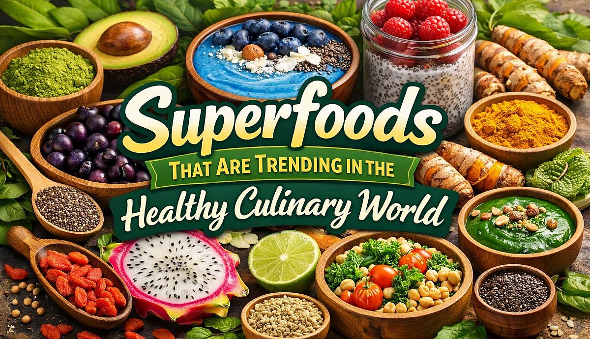 Superfoods That Are Trending in the Healthy Culinary World