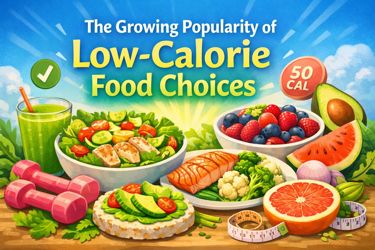 The Growing Popularity of Low-Calorie Food Choices