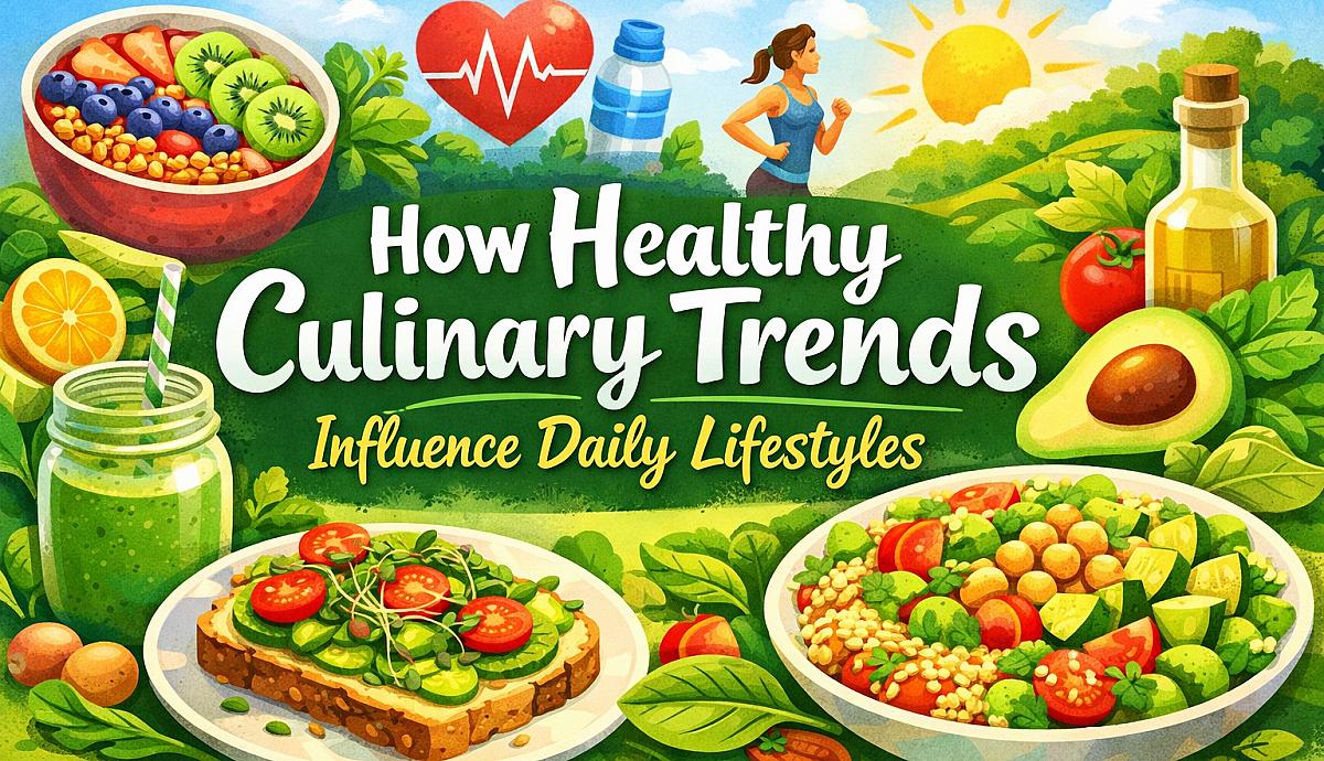 How Healthy Culinary Trends Influence Daily Lifestyles