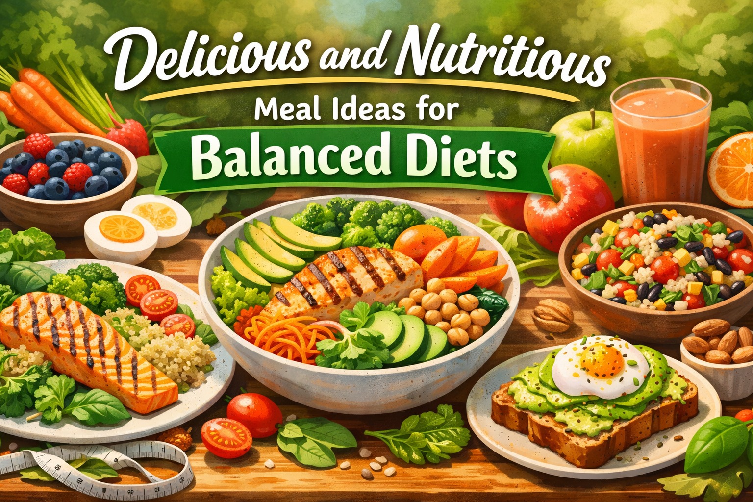 Delicious and Nutritious Meal Ideas for Balanced Diets
