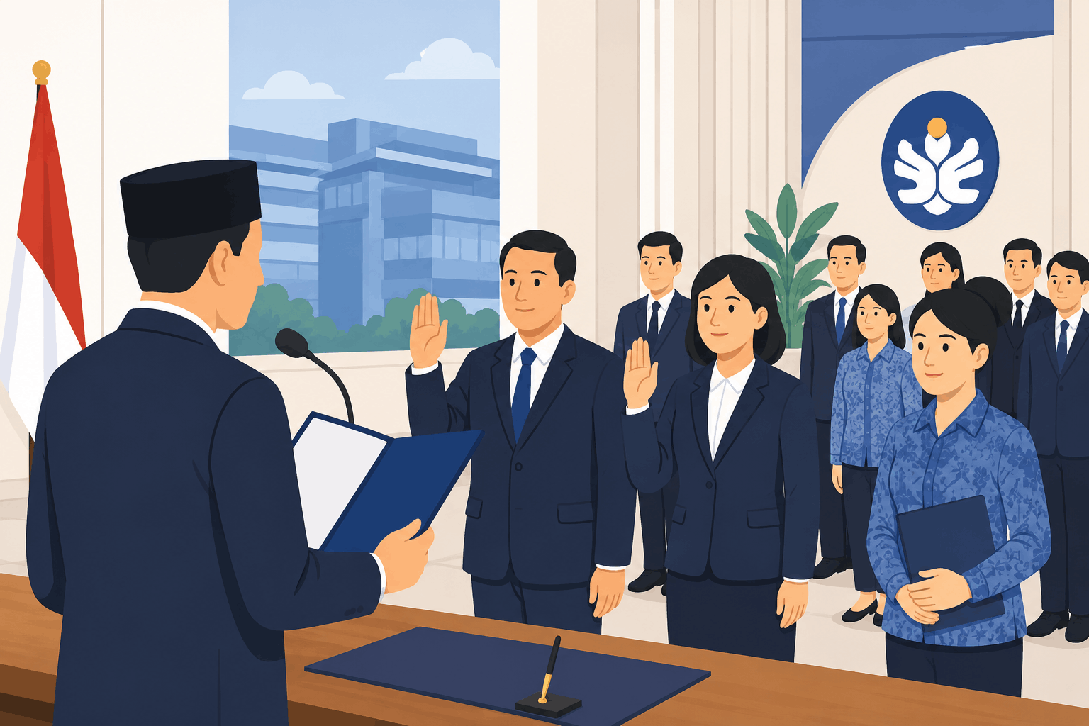 Kemdiktisaintek Perkuat Tata Kelola Lewat Pelantikan Pejabat Administrator dan Fungsional