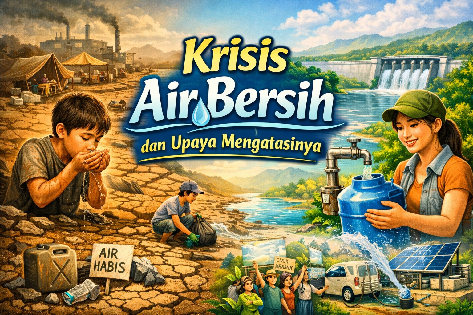 Krisis Air Bersih dan Upaya Mengatasinya