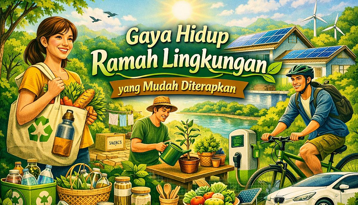 Gaya Hidup Ramah Lingkungan yang Mudah Diterapkan