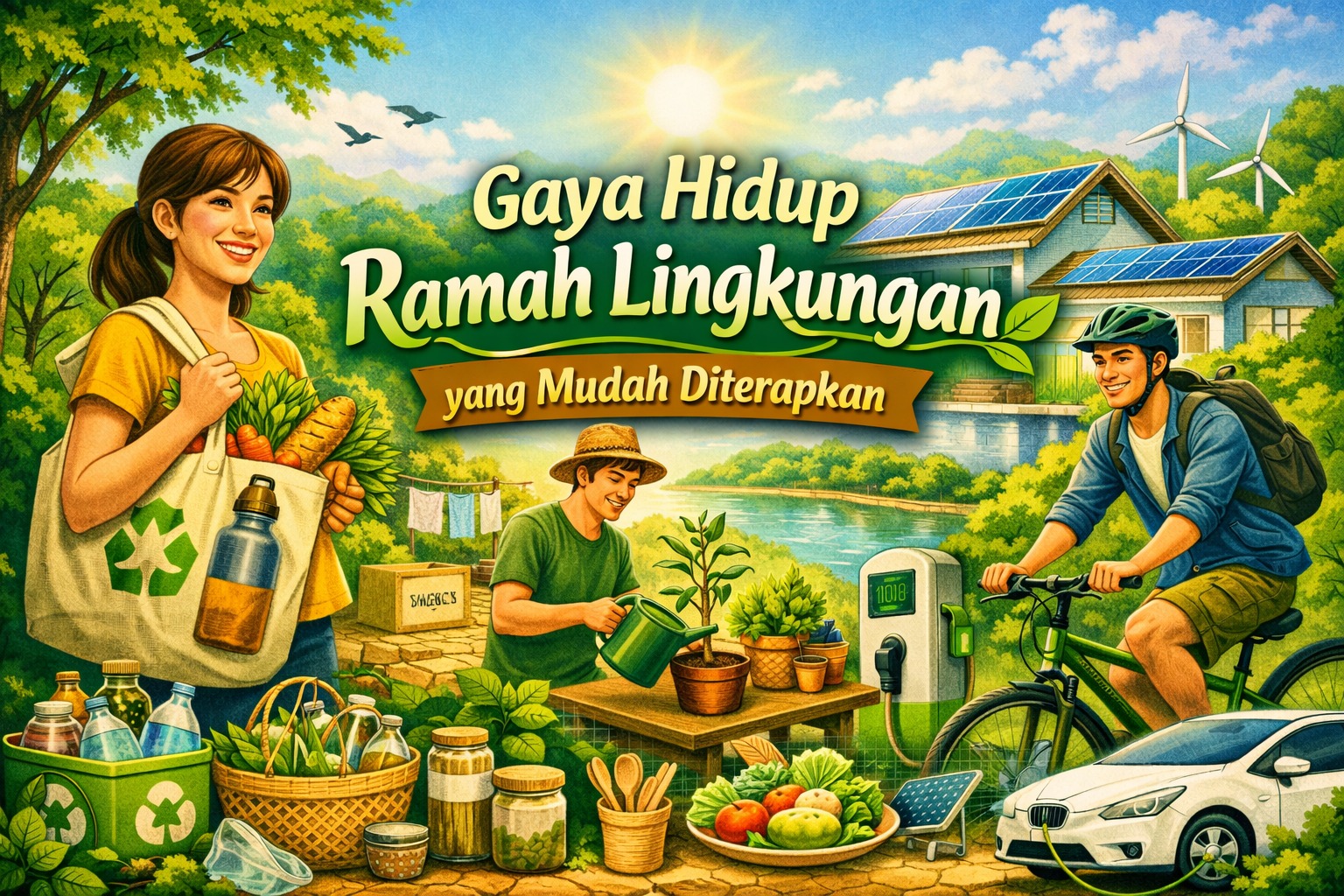 Gaya Hidup Ramah Lingkungan yang Mudah Diterapkan