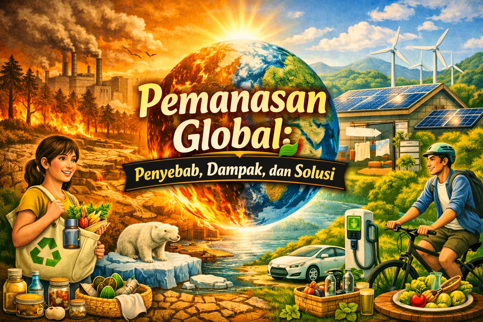 Pemanasan Global: Penyebab, Dampak, dan Solusi