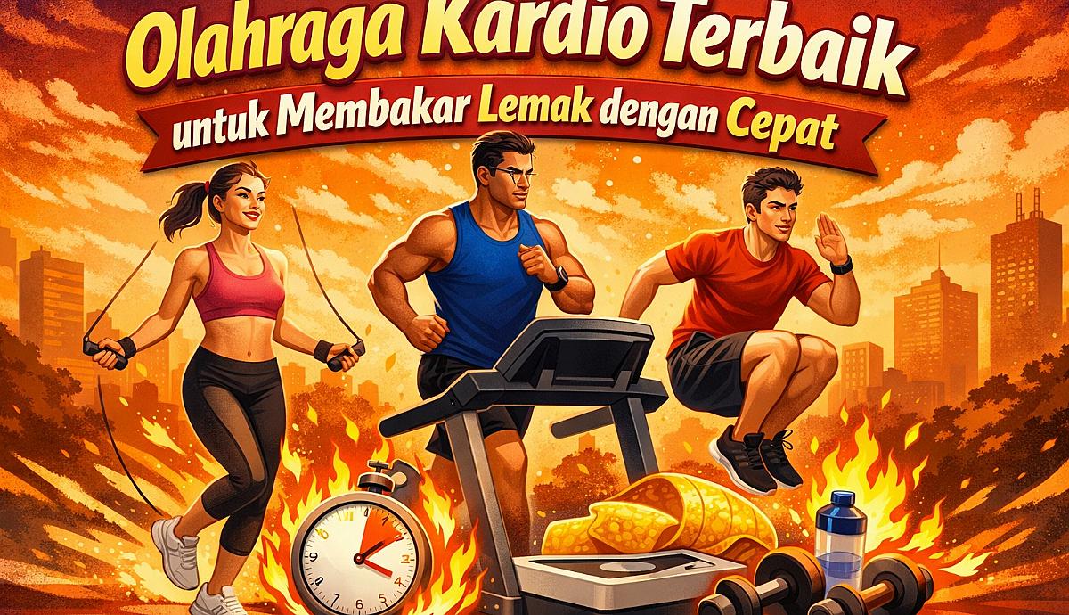 Olahraga Kardio Terbaik untuk Membakar Lemak dengan Cepat