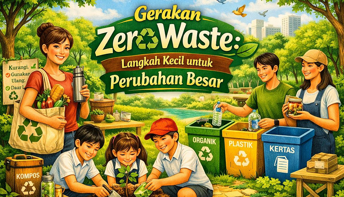 Gerakan Zero Waste: Langkah Kecil untuk Perubahan Besar