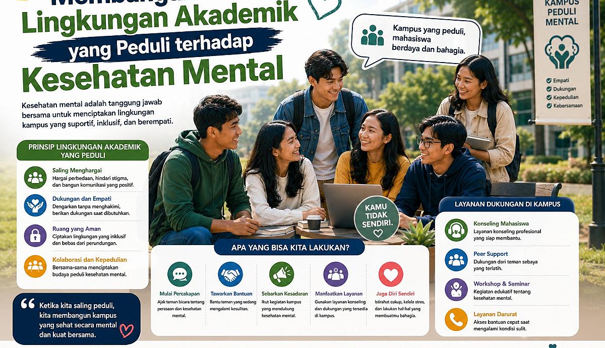 Membangun Lingkungan Akademik yang Peduli terhadap Kesehatan Mental