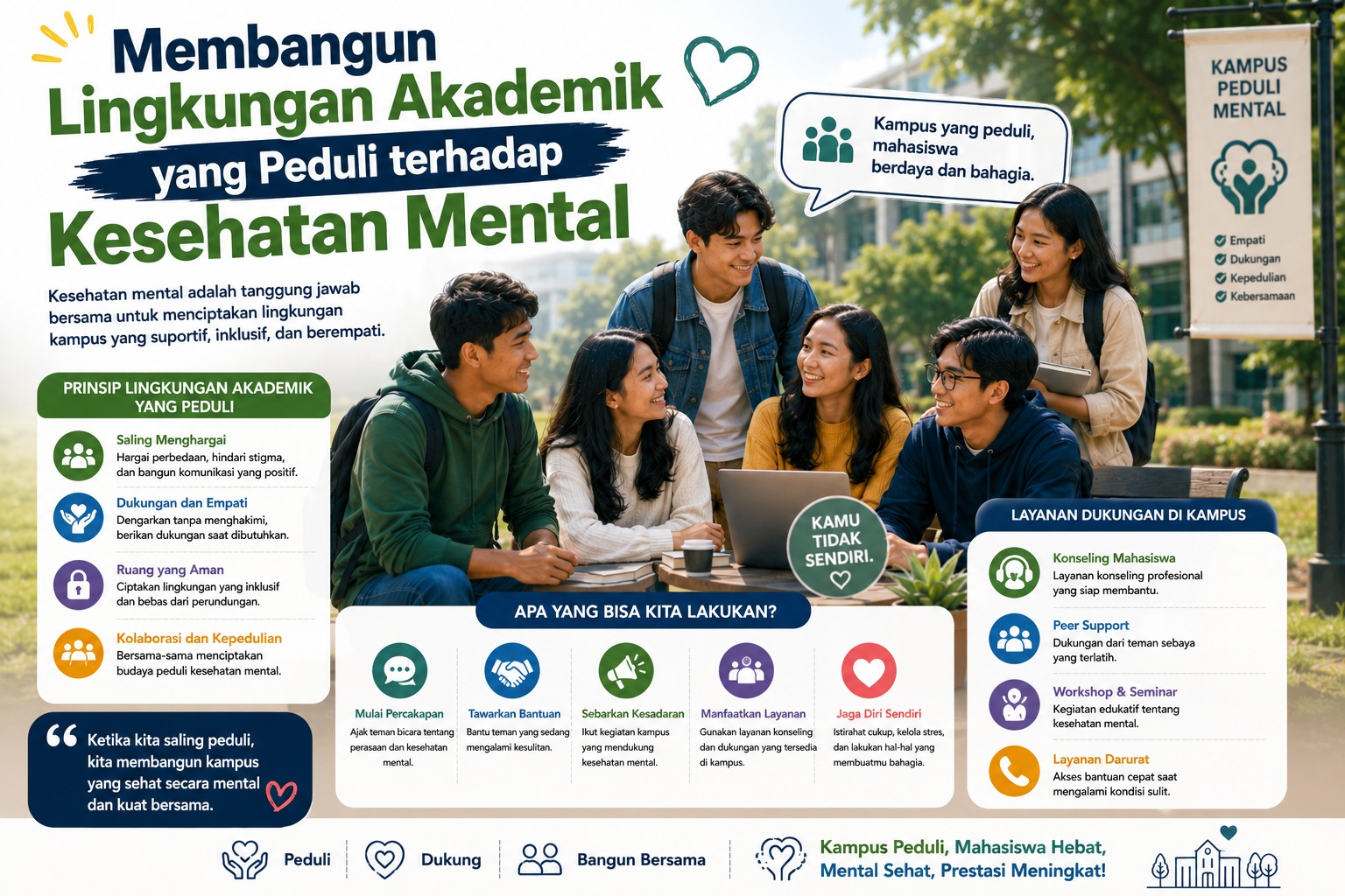 Membangun Lingkungan Akademik yang Peduli terhadap Kesehatan Mental