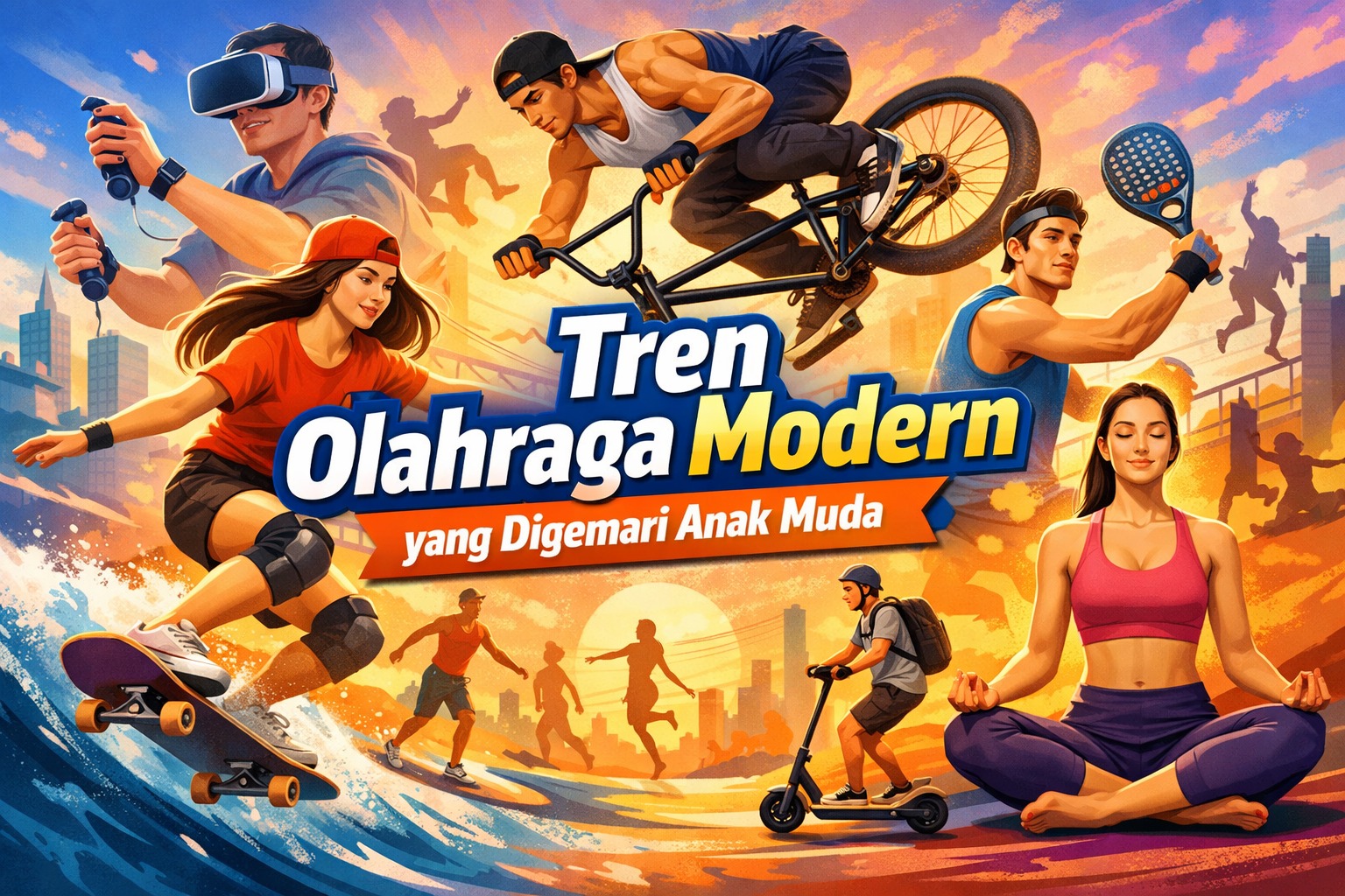 Tren Olahraga Modern yang Digemari Anak Muda