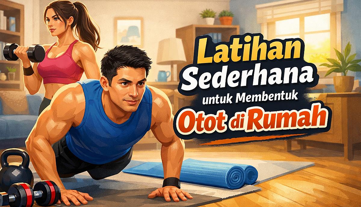 Latihan Sederhana untuk Membentuk Otot di Rumah