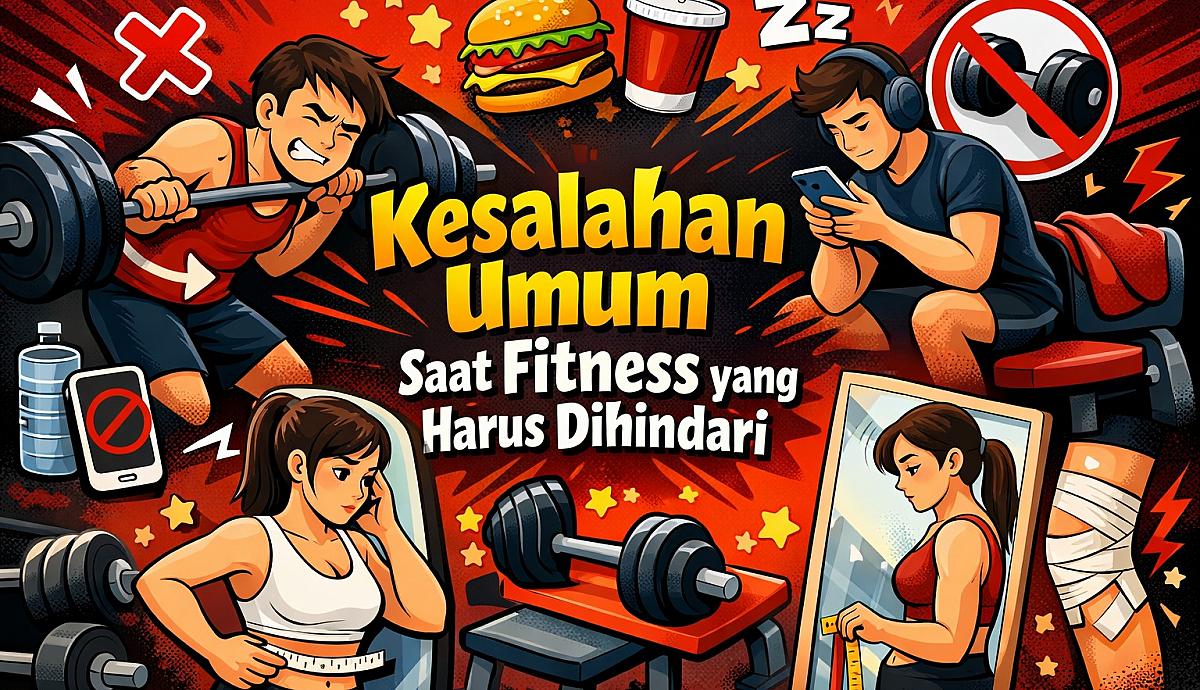 Kesalahan Umum Saat Fitness yang Harus Dihindari