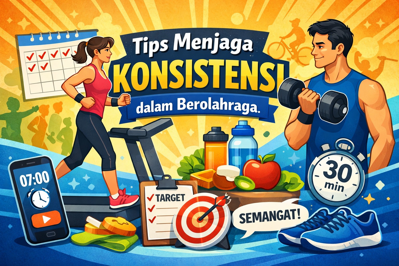 Tips Menjaga Konsistensi dalam Berolahraga