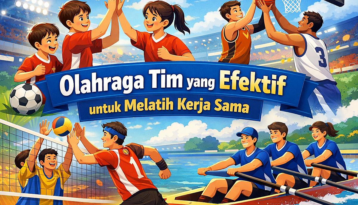 Olahraga Tim yang Efektif untuk Melatih Kerja Sama