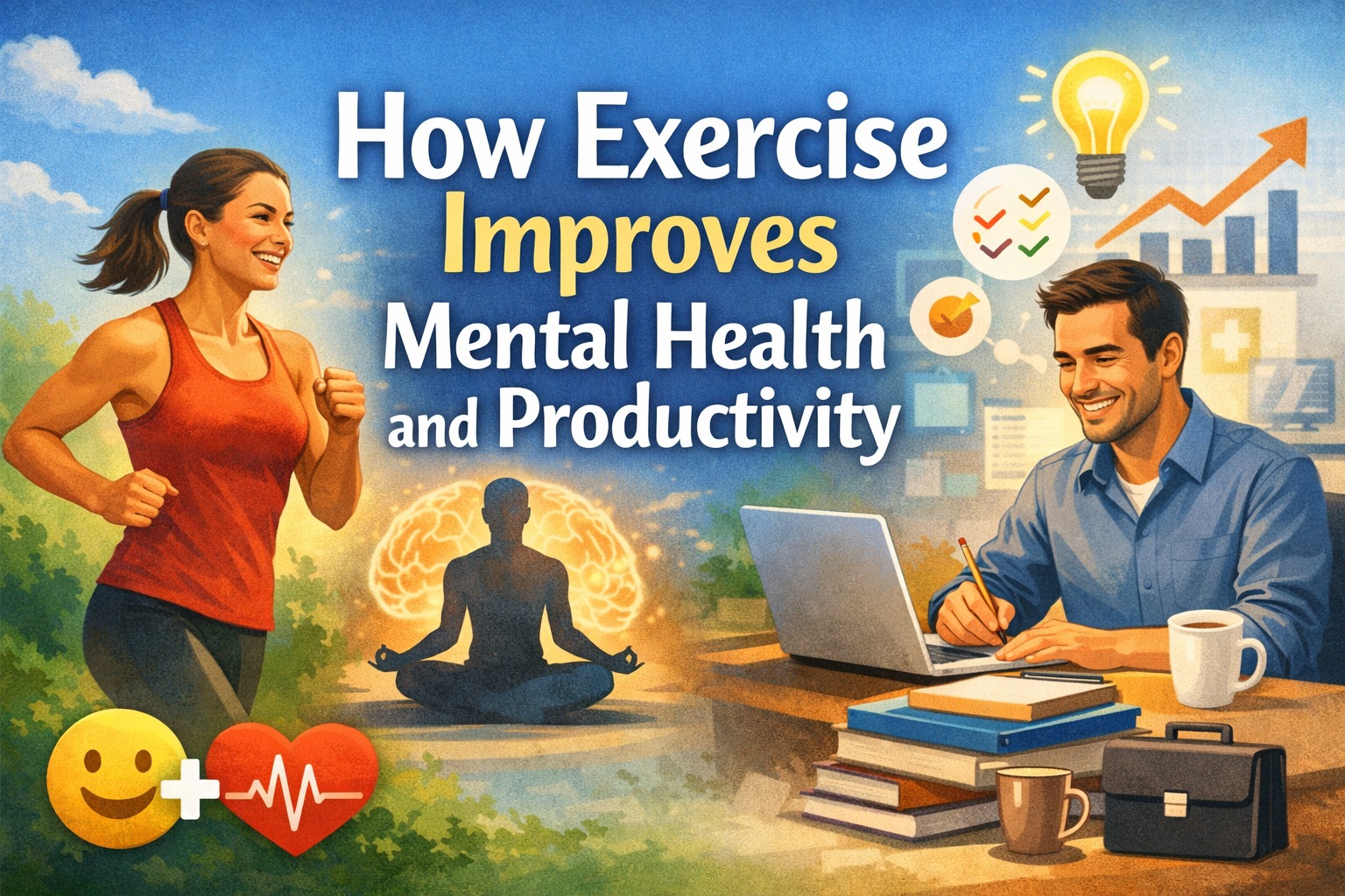 How Exercise Improves Mental Health and Productivity