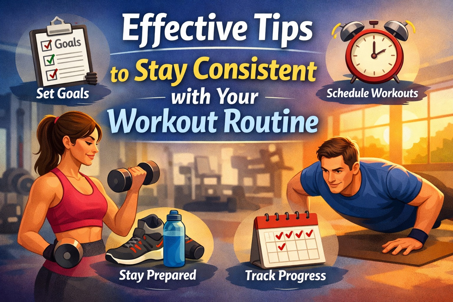 Effective Tips to Stay Consistent with Your Workout Routine