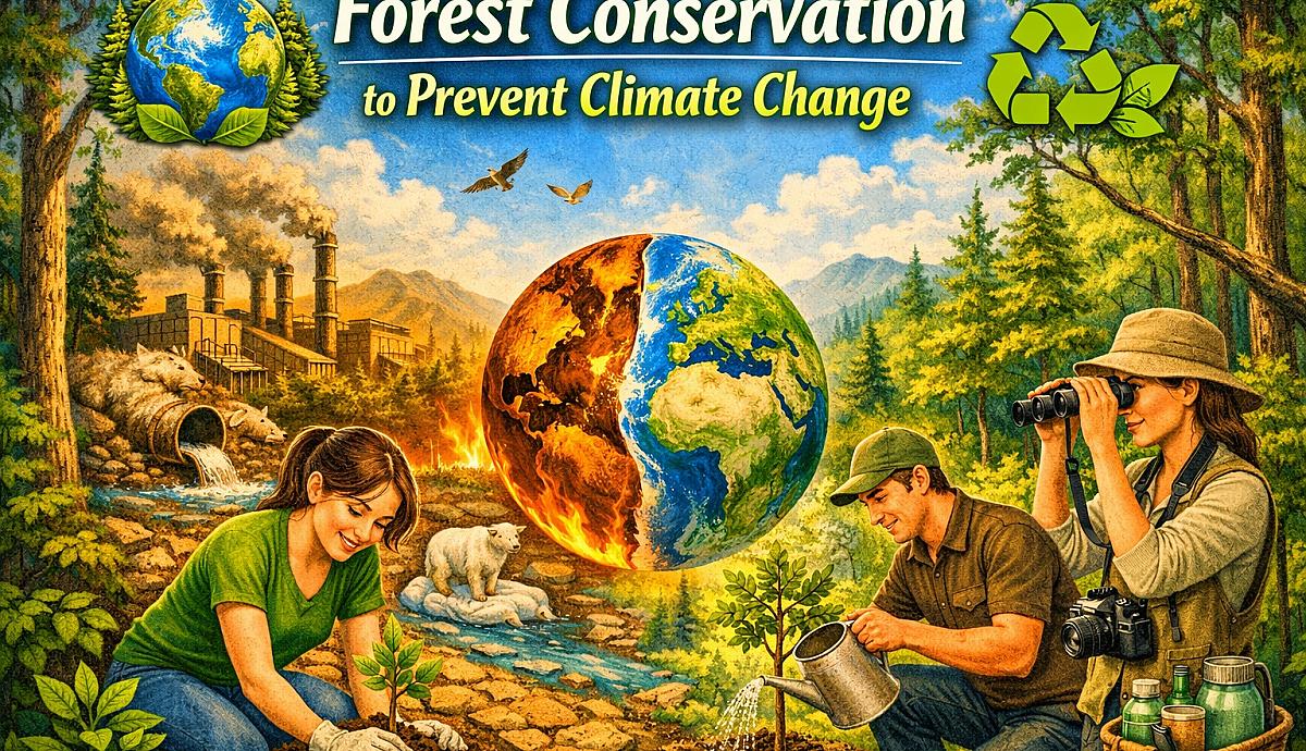 Forest Conservation to Prevent Climate Change