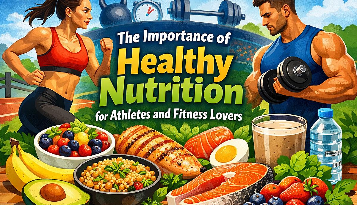 The Importance of Healthy Nutrition for Athletes and Fitness Lovers