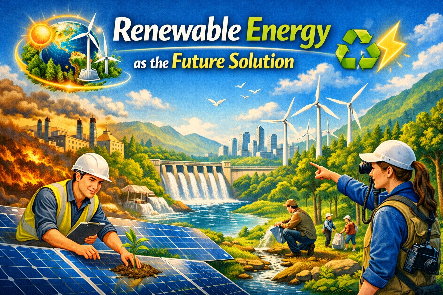Renewable Energy as the Future Solution