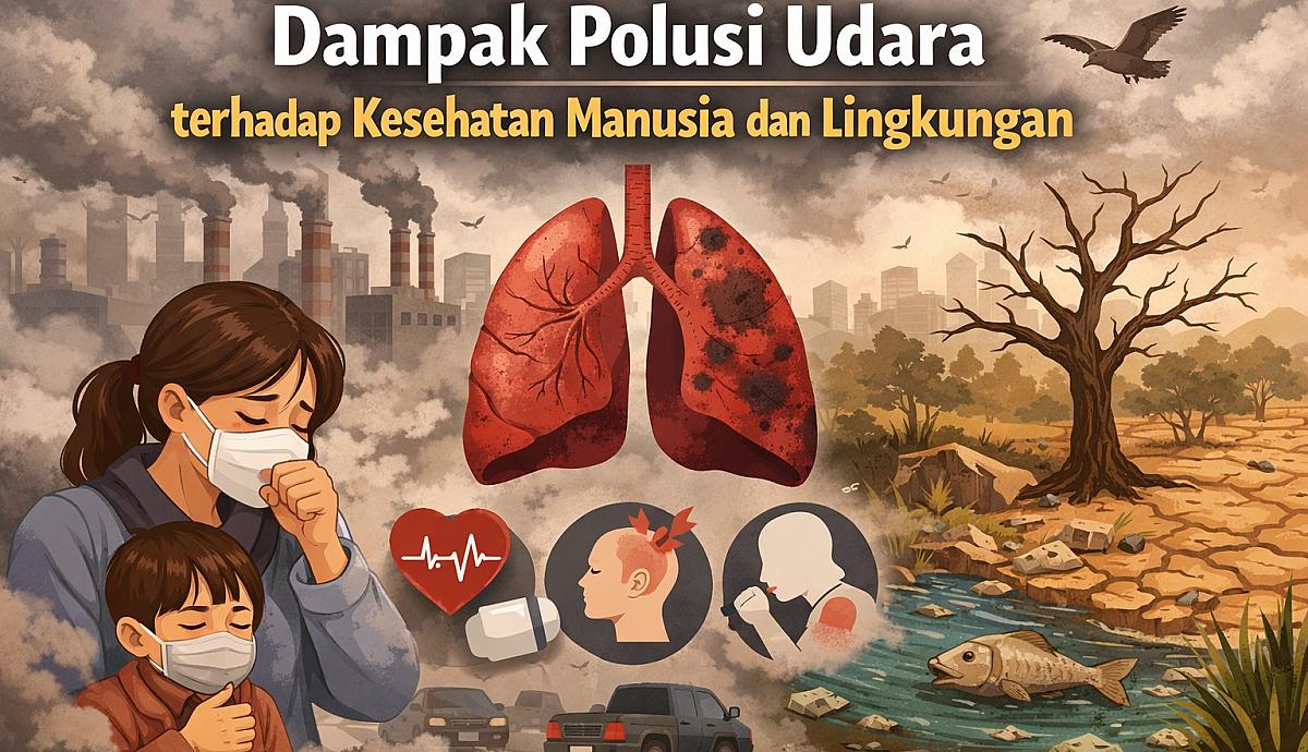Dampak Polusi Udara terhadap Kesehatan Manusia dan Lingkungan