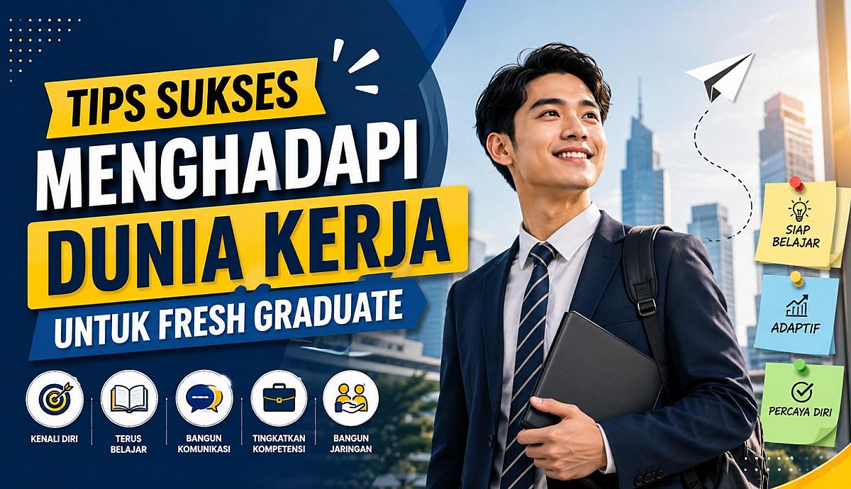 Tips Sukses Menghadapi Dunia Kerja untuk Fresh Graduate