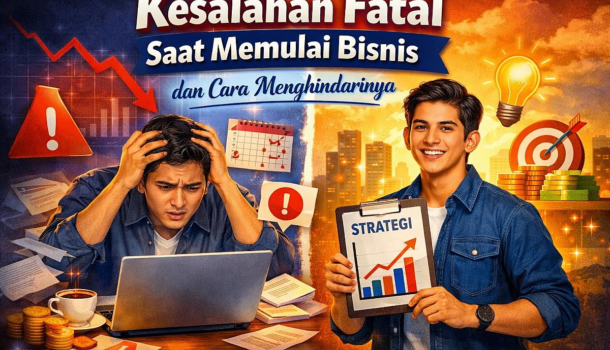 Kesalahan Fatal Saat Memulai Bisnis dan Cara Menghindarinya