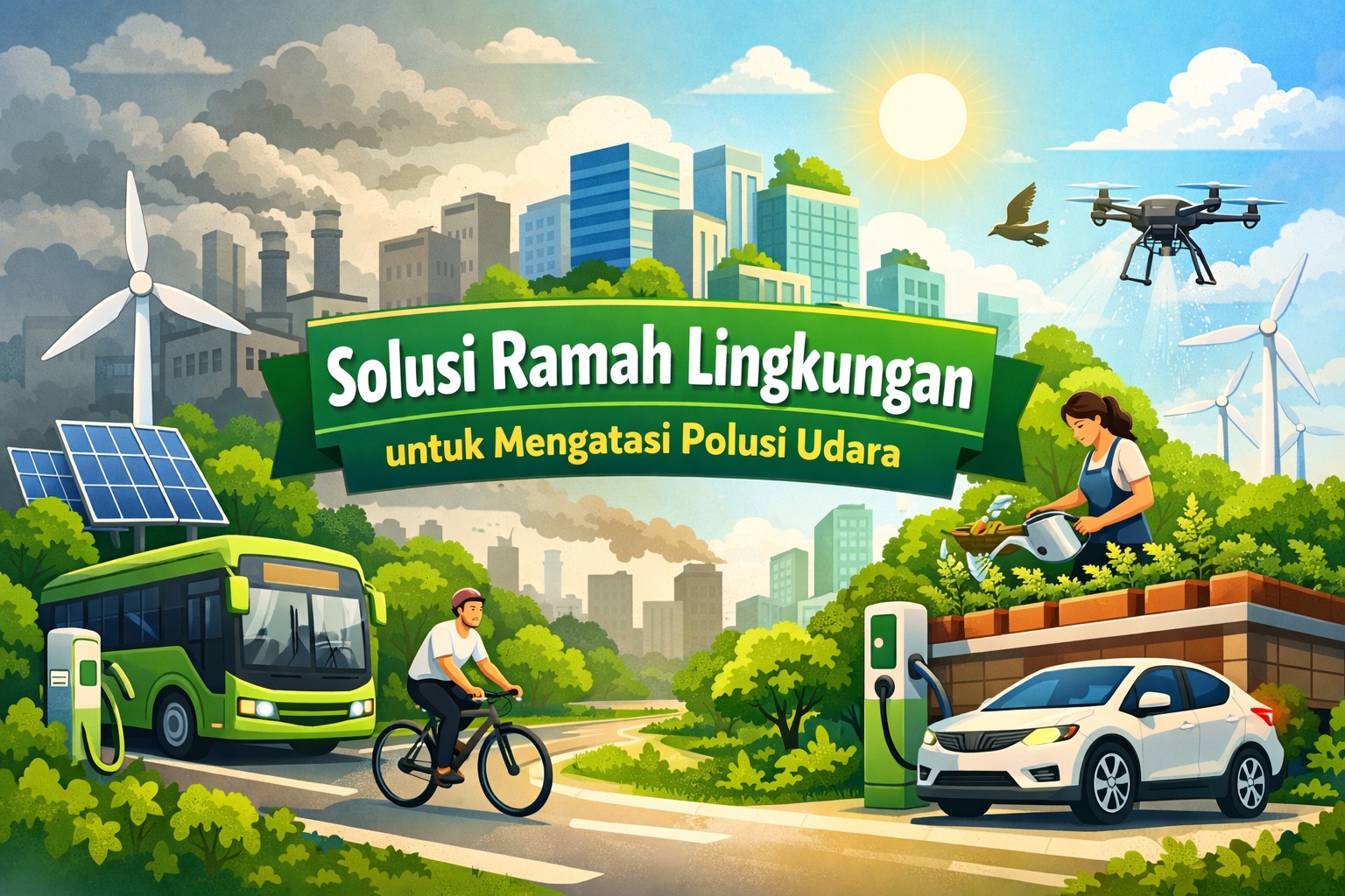 Solusi Ramah Lingkungan untuk Mengatasi Polusi Udara
