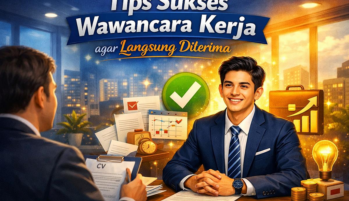 Tips Sukses Wawancara Kerja agar Langsung Diterima
