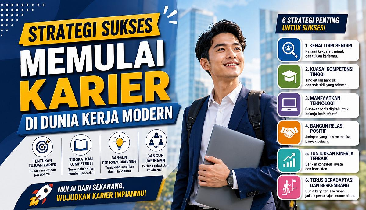 Strategi Sukses Memulai Karier di Dunia Kerja Modern