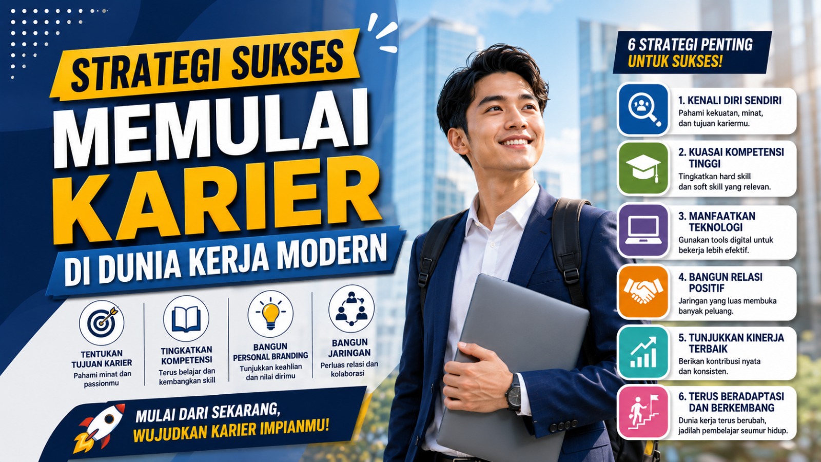 Strategi Sukses Memulai Karier di Dunia Kerja Modern