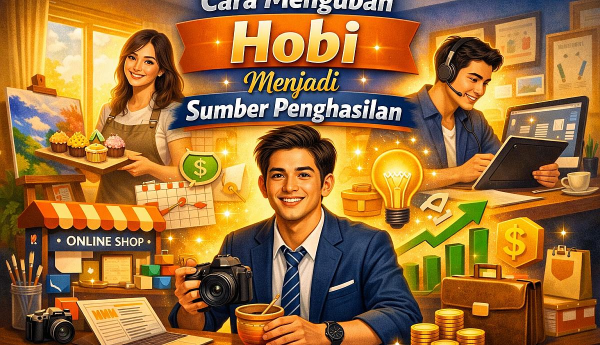 Cara Mengubah Hobi Menjadi Sumber Penghasilan