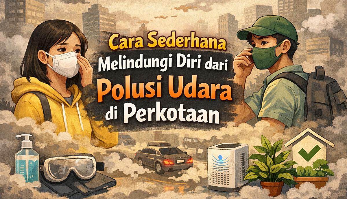 Cara Sederhana Melindungi Diri dari Polusi Udara di Perkotaan